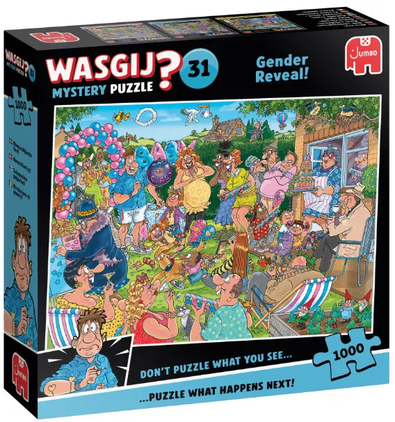 6 Juni 2026 | Wasgij Mistery 31 | Genger Reveal! | 1.000 stukjes