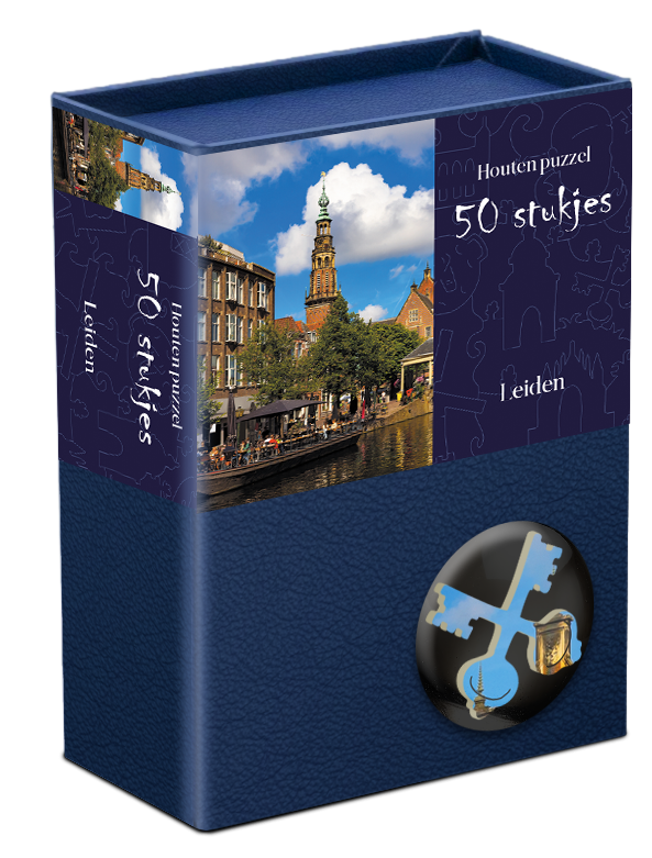 Houten Puzzel Leiden | 50 stukjes