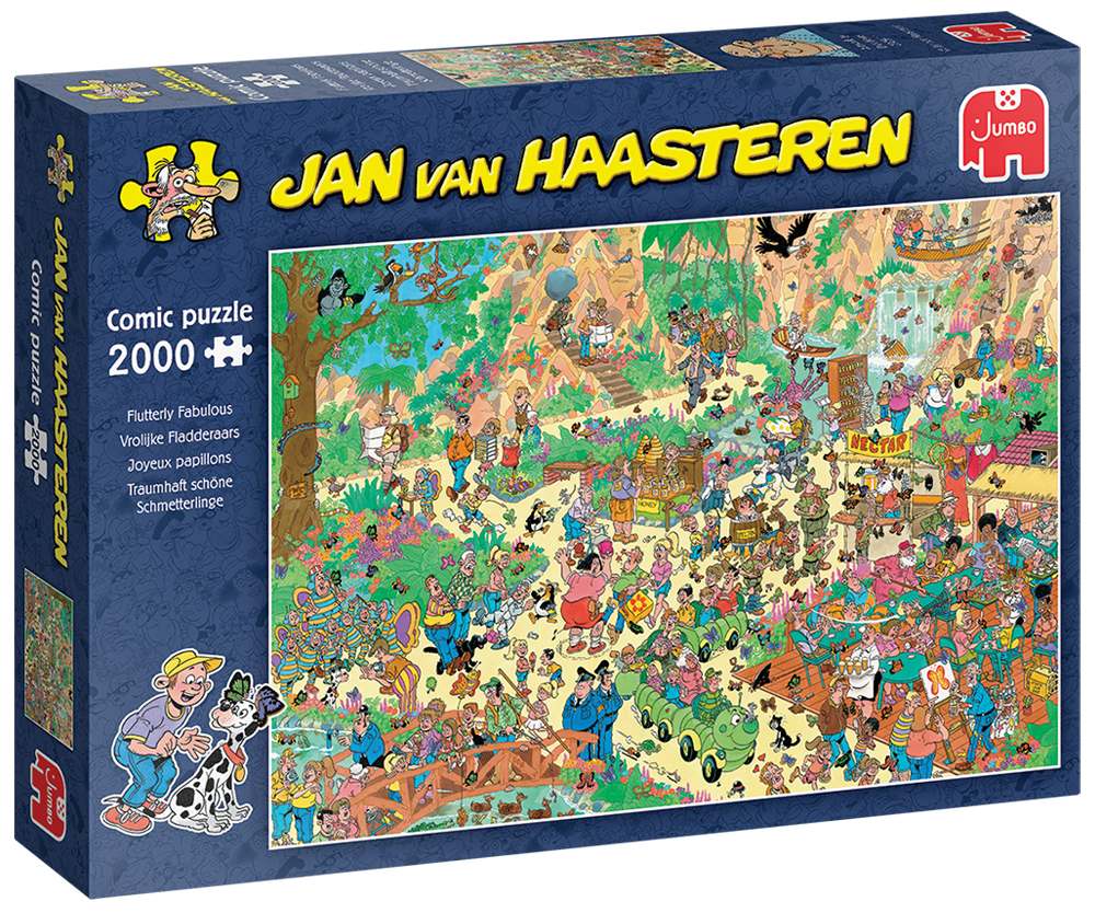 Vrolijke Fladeraars | Jan van Haasteren | 2000 stukjes