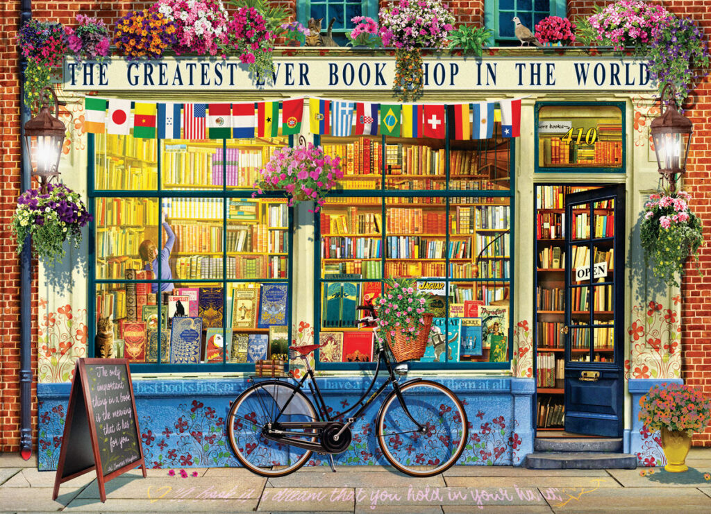 Eurographics | The Greatest Bookstore in the World Puzzel  | 1.000 stukjes