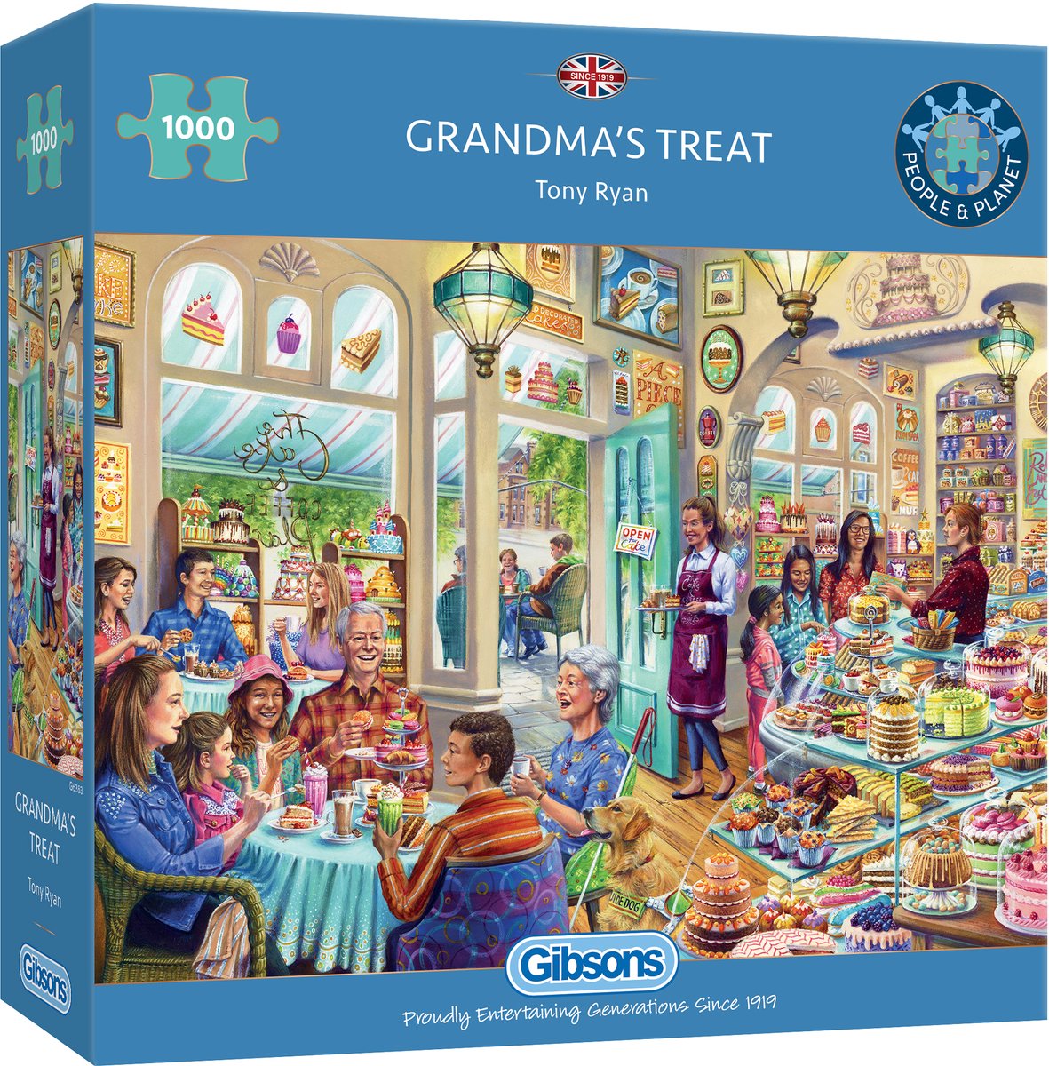 Grandma’s Treat Puzzel  – Gibsons puzzels – 1.000 stukjes
