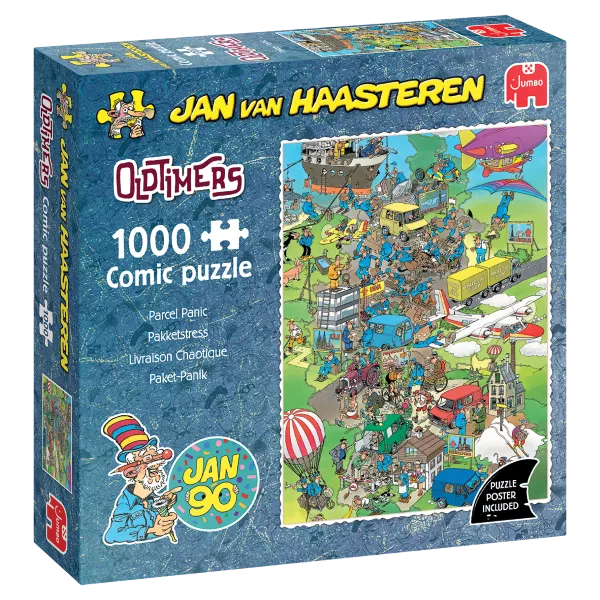 Oldtimer Pakketstress  | Jan van Haasteren | 1.000 stukjes