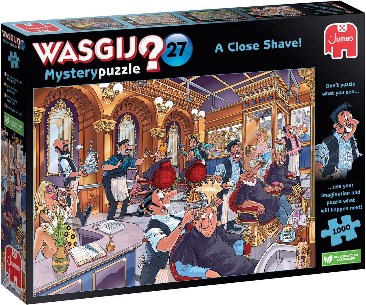 Wasgij Mystery 27 | Vlam In De Pan! | Puzzel – 1.000 stukjes