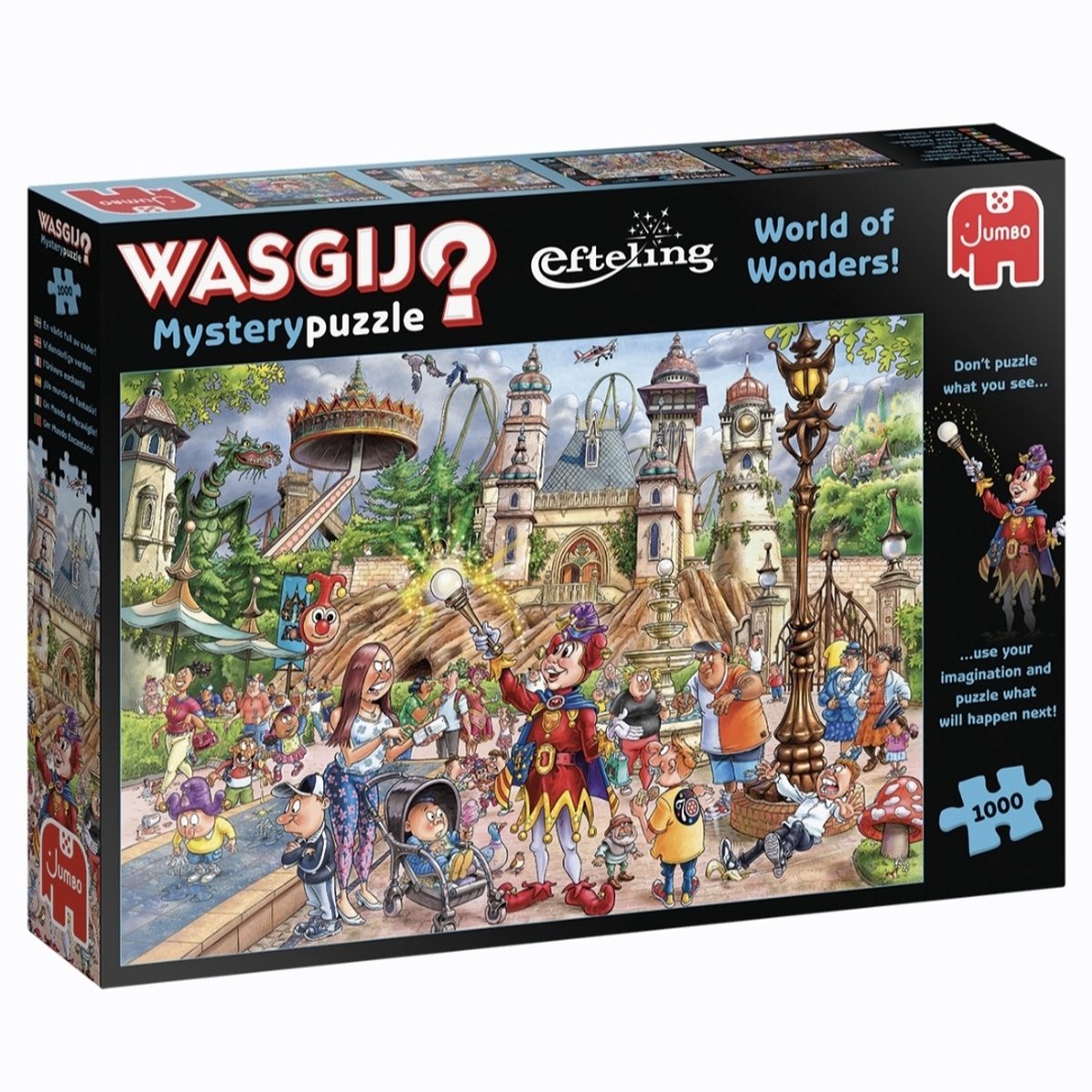 Wasgij Mystery Efteling | Wereld vol wonderen! | Puzzel – 1.000 stukjes